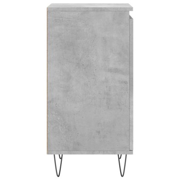 vidaXL Ντουλάπια 2 τεμ. Γκρι Σκυροδ. 40x35x70cm Επεξεργασμένο Ξύλο