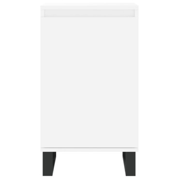 vidaXL Ντουλάπια 2 τεμ. Λευκά 40x35x70cm από Επεξεργασμένο Ξύλο