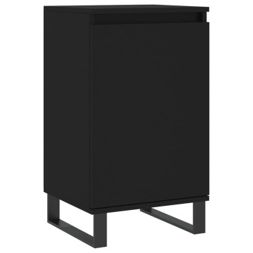 vidaXL Ντουλάπια 2 τεμ. Μαύρα 40x35x70cm από Επεξεργασμένο Ξύλο