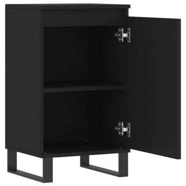 vidaXL Ντουλάπια 2 τεμ. Μαύρα 40x35x70cm από Επεξεργασμένο Ξύλο