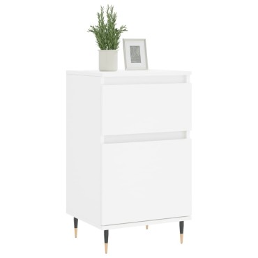 vidaXL Ντουλάπια 2 τεμ. Λευκά 40x35x70cm από Επεξεργασμένο Ξύλο