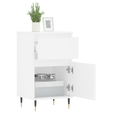 vidaXL Ντουλάπια 2 τεμ. Λευκά 40x35x70cm από Επεξεργασμένο Ξύλο