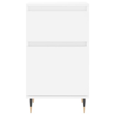 vidaXL Ντουλάπια 2 τεμ. Λευκά 40x35x70cm από Επεξεργασμένο Ξύλο