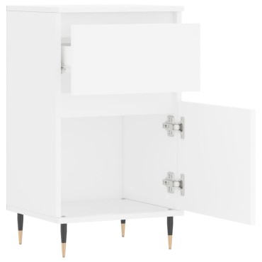vidaXL Ντουλάπια 2 τεμ. Λευκά 40x35x70cm από Επεξεργασμένο Ξύλο