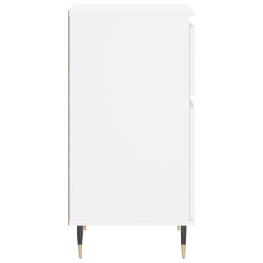 vidaXL Ντουλάπια 2 τεμ. Λευκά 40x35x70cm από Επεξεργασμένο Ξύλο