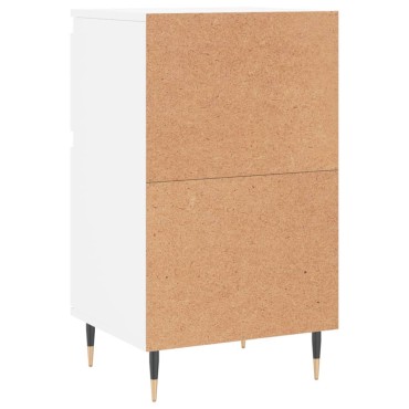 vidaXL Ντουλάπια 2 τεμ. Λευκά 40x35x70cm από Επεξεργασμένο Ξύλο