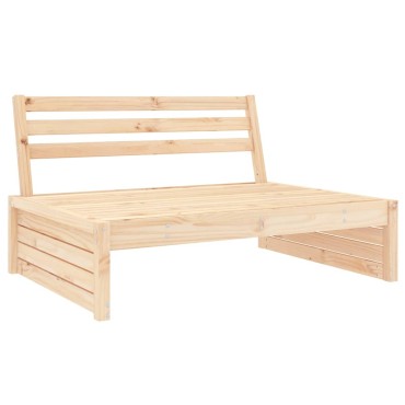 vidaXL Καναπές Μεσαίος 120x80cm από Μασίφ Ξύλο Πεύκου