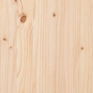 vidaXL Καναπές Μεσαίος 120x80cm από Μασίφ Ξύλο Πεύκου