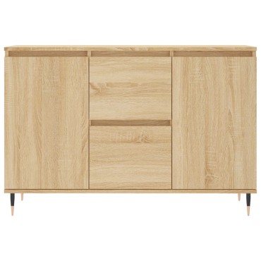 vidaXL Μπουφές Sonoma Δρυς 104x35x70cm από Επεξεργασμένο Ξύλο 1 τεμ.