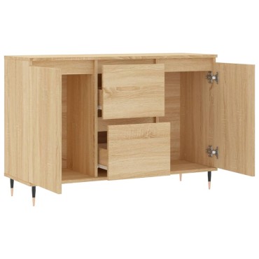 vidaXL Μπουφές Sonoma Δρυς 104x35x70cm από Επεξεργασμένο Ξύλο 1 τεμ.
