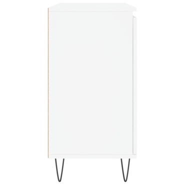 vidaXL Μπουφές Λευκός 104x35x70cm από Επεξεργασμένο Ξύλο 1 τεμ.