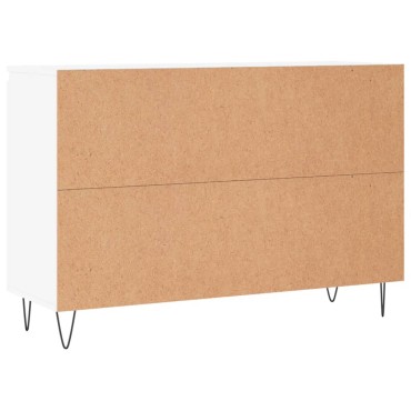 vidaXL Μπουφές Λευκός 104x35x70cm από Επεξεργασμένο Ξύλο 1 τεμ.