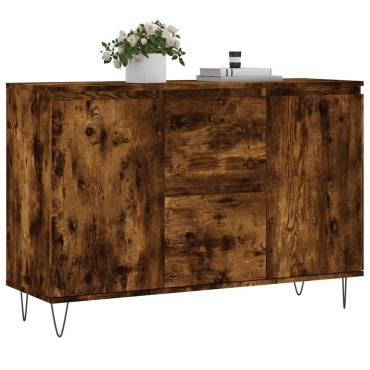 vidaXL Ντουλάπι Καπνιστή Δρυς 104x35x70cm από Επεξεργασμένο Ξύλο 1 τεμ.