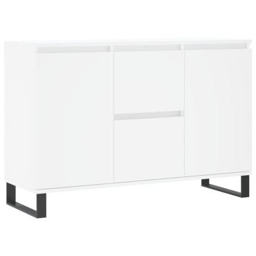vidaXL Μπουφές Λευκός 104x35x70cm από Επεξεργασμένο Ξύλο 1 τεμ.