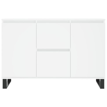 vidaXL Μπουφές Λευκός 104x35x70cm από Επεξεργασμένο Ξύλο 1 τεμ.