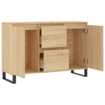 vidaXL Μπουφές Sonoma Δρυς 104x35x70cm από Επεξεργασμένο Ξύλο 1 τεμ.
