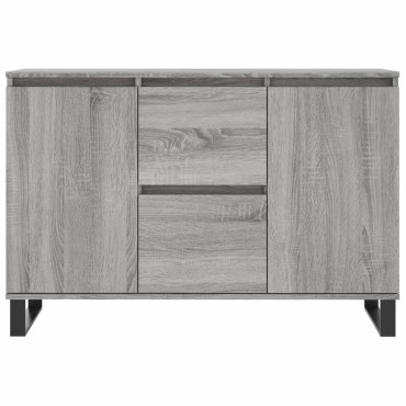 vidaXL Μπουφές Γκρι Sonoma 104x35x70cm από Επεξεργασμένο Ξύλο 1 τεμ.