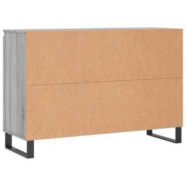 vidaXL Μπουφές Γκρι Sonoma 104x35x70cm από Επεξεργασμένο Ξύλο 1 τεμ.