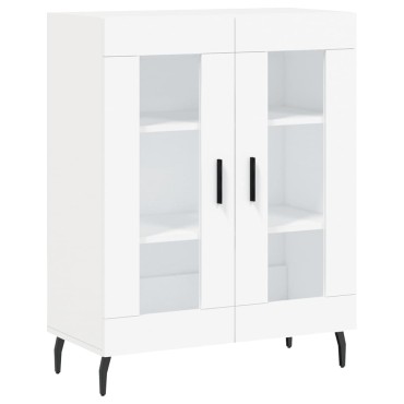 vidaXL Ντουλάπι Λευκό 69,5x34x90cm από Επεξεργασμένο Ξύλο 1 τεμ.