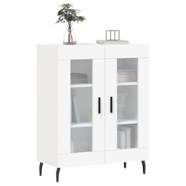 vidaXL Ντουλάπι Λευκό 69,5x34x90cm από Επεξεργασμένο Ξύλο 1 τεμ.