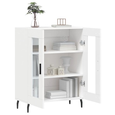 vidaXL Ντουλάπι Λευκό 69,5x34x90cm από Επεξεργασμένο Ξύλο 1 τεμ.