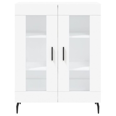 vidaXL Ντουλάπι Λευκό 69,5x34x90cm από Επεξεργασμένο Ξύλο 1 τεμ.