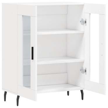 vidaXL Ντουλάπι Λευκό 69,5x34x90cm από Επεξεργασμένο Ξύλο 1 τεμ.