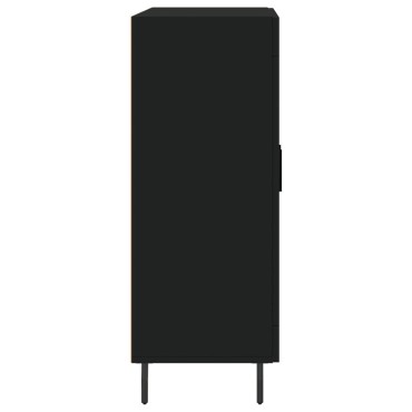 vidaXL Συρταριέρα Μαύρη 69,5x34x90cm από Επεξεργασμένο Ξύλο 1 τεμ.