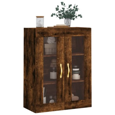 vidaXL Ντουλάπι Τοίχου Καπνιστή Δρυς 69,5x34x90cm 1 τεμ.
