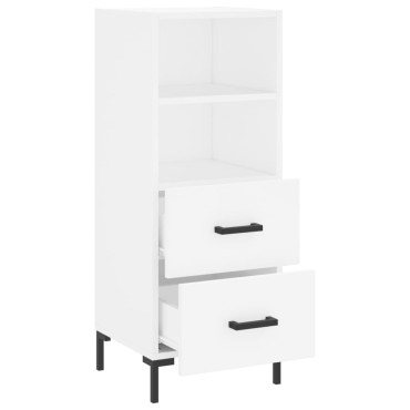 vidaXL Ντουλάπι Λευκό 34,5x34x90cm από Επεξεργασμένο Ξύλο 1 τεμ.
