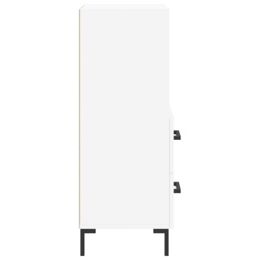 vidaXL Ντουλάπι Λευκό 34,5x34x90cm από Επεξεργασμένο Ξύλο 1 τεμ.