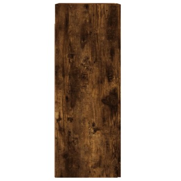 vidaXL Ντουλάπι Τοίχου Καπνιστή Δρυς 34,5x34x90cm 1 τεμ.