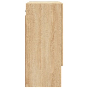 vidaXL Ντουλάπι Τοίχου Sonoma Δρυς 60x31x70cm Επεξεργασμένο Ξύλο 1 τεμ.