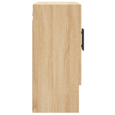 vidaXL Ντουλάπι Τοίχου Sonoma Δρυς 60x31x70cm Επεξεργασμένο Ξύλο 1 τεμ.