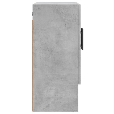 vidaXL Ντουλάπι Τοίχου Γκρι Σκυρ. 60x31x70cm Επεξεργασμένο Ξύλο 1 τεμ.