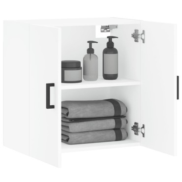 vidaXL Ντουλάπι Τοίχου Λευκό 60x31x60cm από Επεξεργασμένο Ξύλο 1 τεμ.