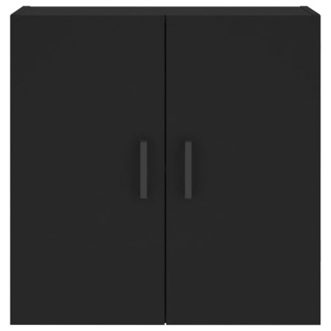 vidaXL Ντουλάπι Τοίχου Μαύρο 60x31x60cm από Επεξεργασμένο Ξύλο 1 τεμ.