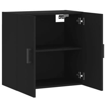 vidaXL Ντουλάπι Τοίχου Μαύρο 60x31x60cm από Επεξεργασμένο Ξύλο 1 τεμ.