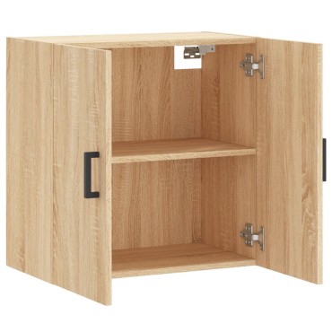 vidaXL Ντουλάπι Τοίχου Sonoma Δρυς 60x31x60cm Επεξεργασμένο Ξύλο 1 τεμ.