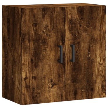 vidaXL Ντουλάπι Τοίχου Καπνιστή Δρυς 60x31x60cm Επεξεργασμένο Ξύλο 1 τεμ.