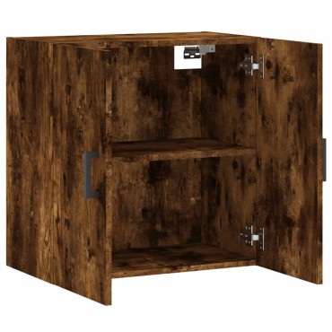 vidaXL Ντουλάπι Τοίχου Καπνιστή Δρυς 60x31x60cm Επεξεργασμένο Ξύλο 1 τεμ.