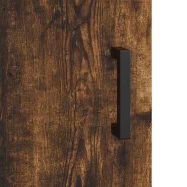 vidaXL Ντουλάπι Τοίχου Καπνιστή Δρυς 60x31x60cm Επεξεργασμένο Ξύλο 1 τεμ.