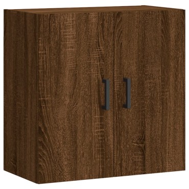 vidaXL Ντουλάπι Τοίχου Καφέ Δρυς 60x31x60cm Επεξεργασμένο Ξύλο 1 τεμ.