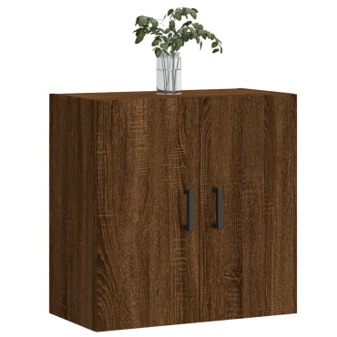 vidaXL Ντουλάπι Τοίχου Καφέ Δρυς 60x31x60cm Επεξεργασμένο Ξύλο 1 τεμ.