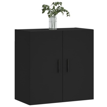 vidaXL Ντουλάπι Τοίχου Μαύρο 60x31x60cm από Επεξεργασμένο Ξύλο 1 τεμ.