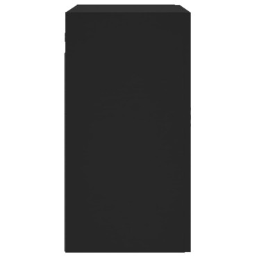 vidaXL Ντουλάπι Τοίχου Μαύρο 60x31x60cm από Επεξεργασμένο Ξύλο 1 τεμ.