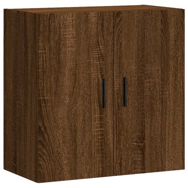 vidaXL Ντουλάπι Τοίχου Καφέ Δρυς 60x31x60cm Επεξεργασμένο Ξύλο 1 τεμ.