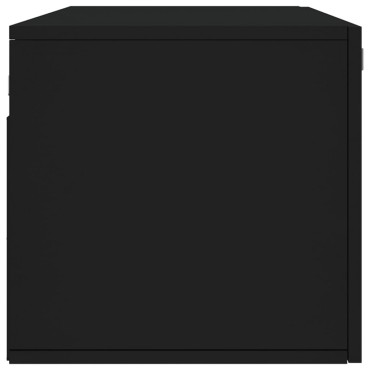 vidaXL Ντουλάπι Τοίχου Μαύρο 100x36,5x35cm από Επεξεργασμένο Ξύλο 1 τεμ.