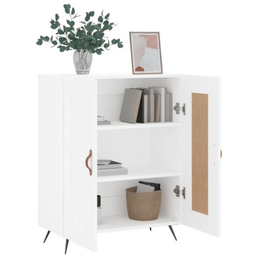 vidaXL Ντουλάπι Λευκό 69,5x34x90cm από Επεξεργασμένο Ξύλο 1 τεμ.