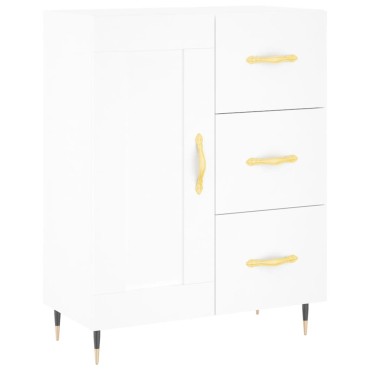 vidaXL Ντουλάπι Λευκό 69,5x34x90cm από Επεξεργασμένο Ξύλο 1 τεμ.